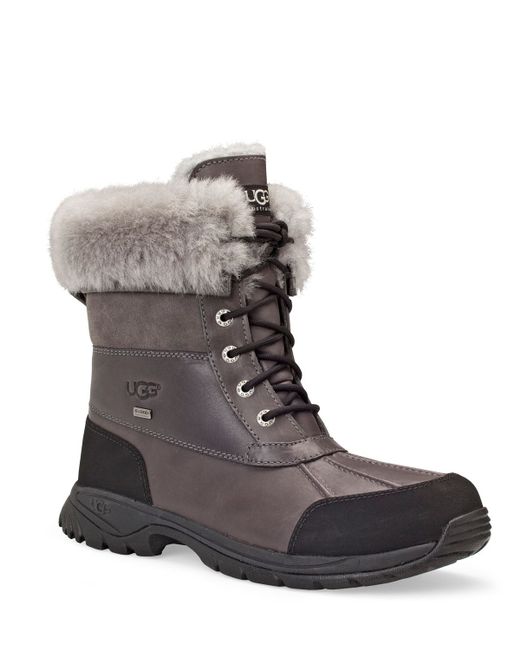 Ugg Australia Butte Boots in Gray for Men | Lyst