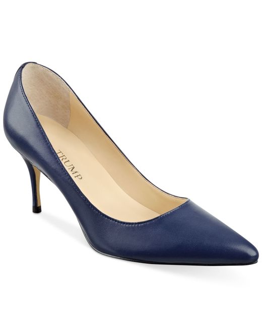 Ivanka trump Tirra Pointy Toe Pumps in Blue (Navy Blue