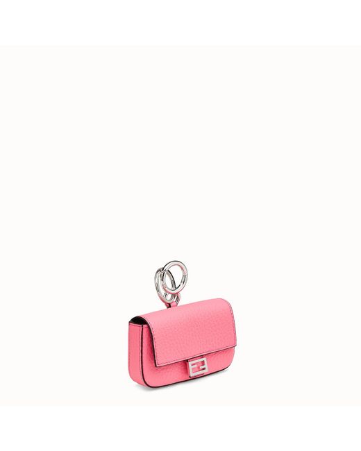 Fendi Nano Baguette Charm in Pink - Lyst