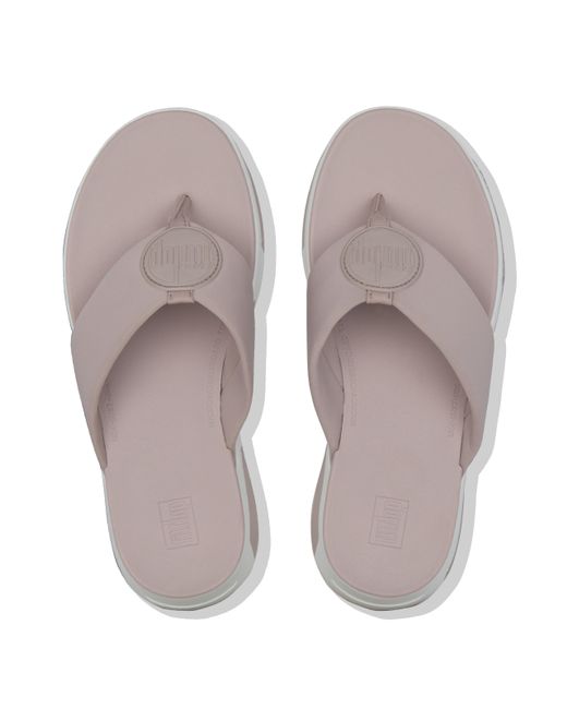 Fitflop Sporty Logo Toe-thongs Flip-flop - Lyst