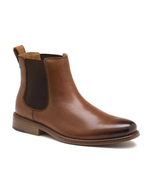 G.h. bass & co. Broker Chelsea Boot in Brown | Lyst