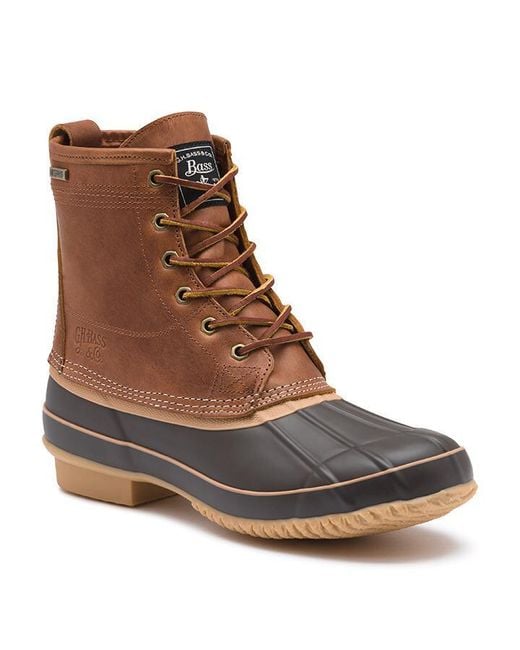 Lyst - G.H. Bass & Co. Duclair Classic Duck Boot in Brown for Men