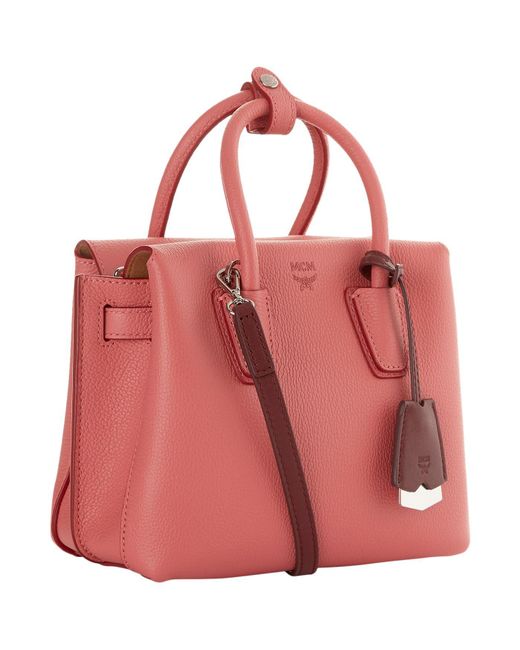 Mcm Milla Tote In Pink Save 2 Lyst mcm milla tote in pink save 2 lyst