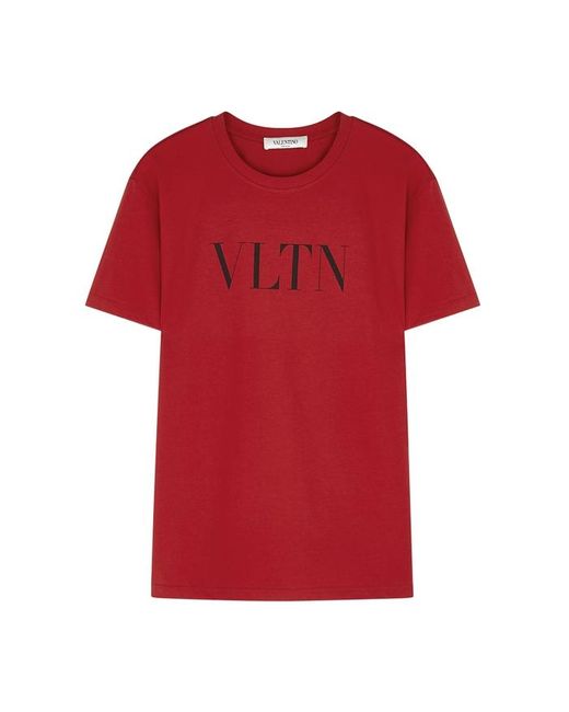 vltn red t shirt