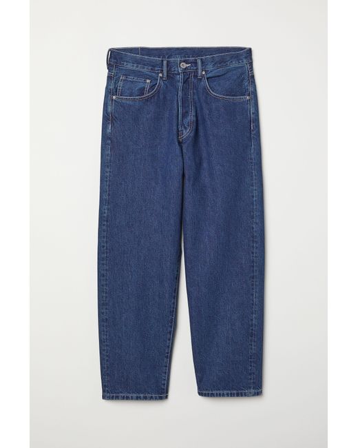 h&m baggy low waist jeans