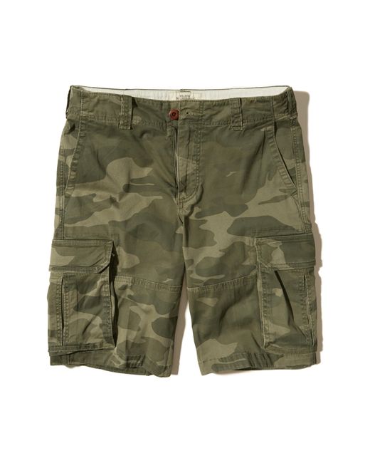 Hollister Cali Longboard Cargo Fit Shorts in Green for Men Lyst