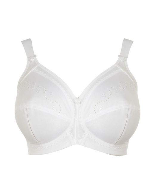 Triumph Doreen Cotton Bra in White | Lyst