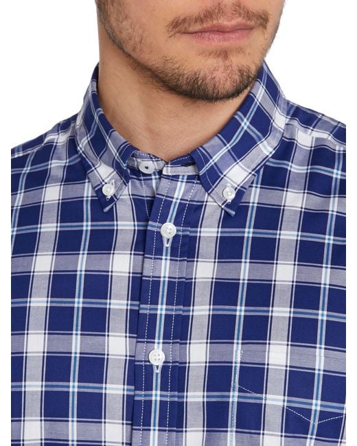 tm lewin button down shirt