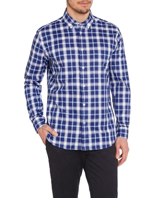 tm lewin button down shirt