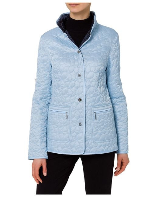 Basler Quilted Jacket in Blue | Lyst