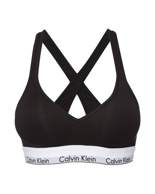 Modern Cotton Bralette | Calvin Klein | Figleaves