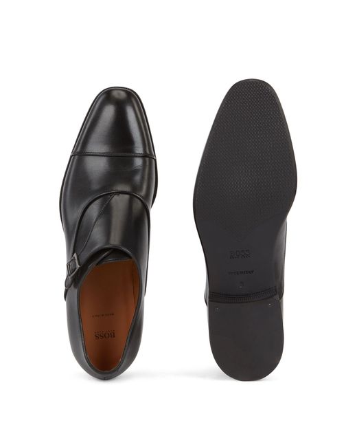 mens single strap monk shoes
