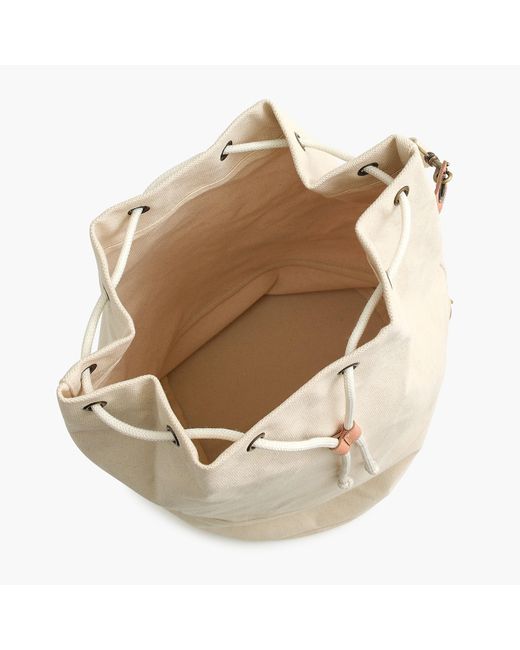 J.Crew Canvas Beach Bag in Natural for Men Lyst