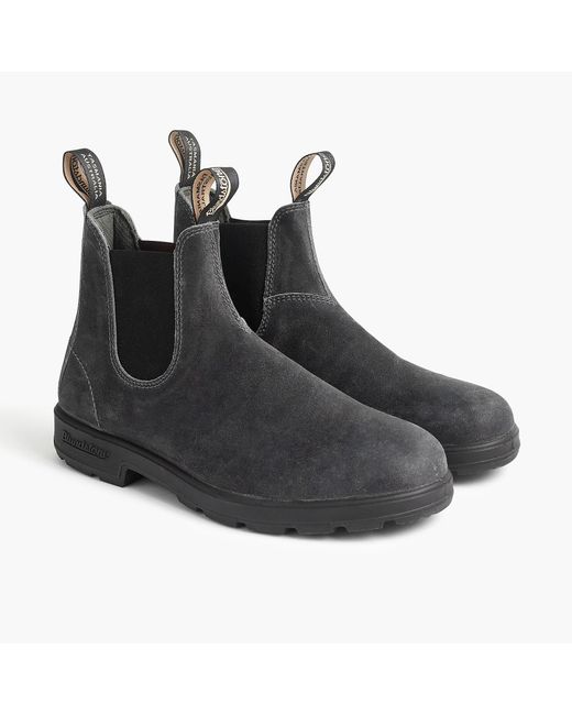 grey suede blundstones