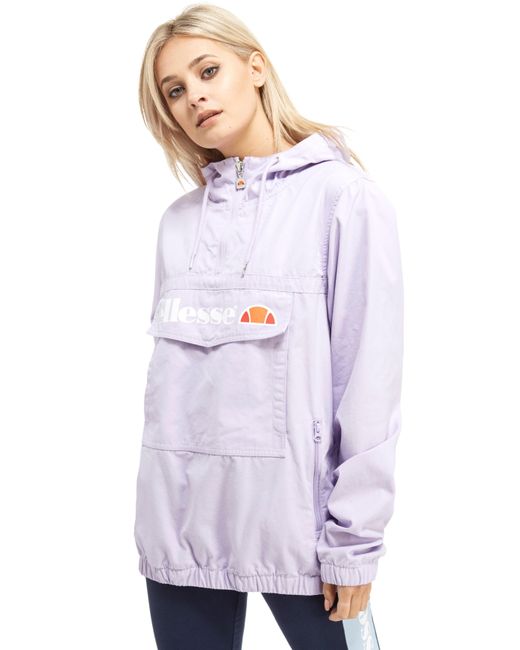 ellesse half zip jacket in purple lyst ellesse half zip jacket in purple lyst