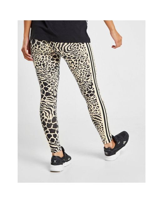 cheetah adidas leggings