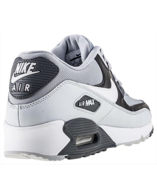 Nike 537384-083 : Air Max 90 Essential Running Shoes Wolf Grey in ... ... Nike | Gray 537384-083 : Air Max 90 Essential Running Shoes Wolf Grey for ...