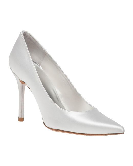 stuart weitzman satin heels