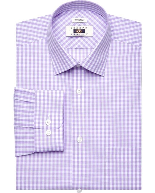 Jos. a. bank Joseph Abboud Tailored Fit Spread Collar Gingham Dress ...
