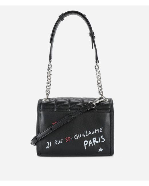 karl lagerfeld graffiti bag