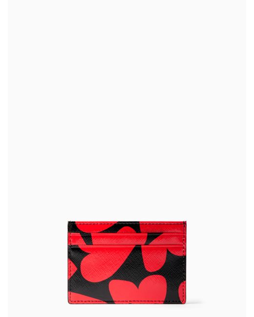 kate spade new york be mine card holder in lyst kate spade new york be mine card holder in lyst