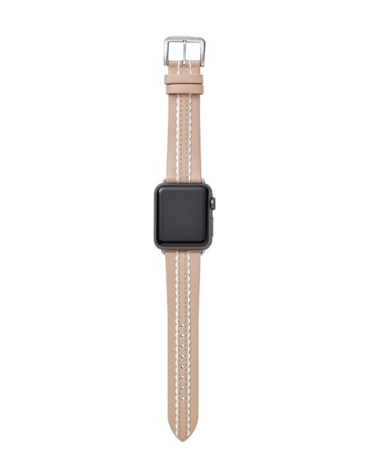 Kate spade Leather Apple Watch® Strap | Lyst