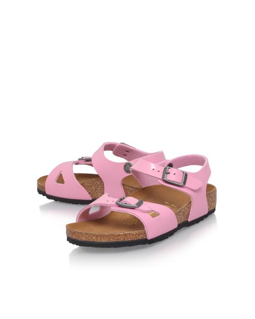 rubber birkenstock pink