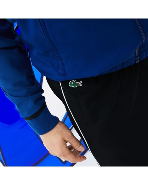 lacoste tracksuit navy