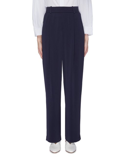 vince wide leg satin pants