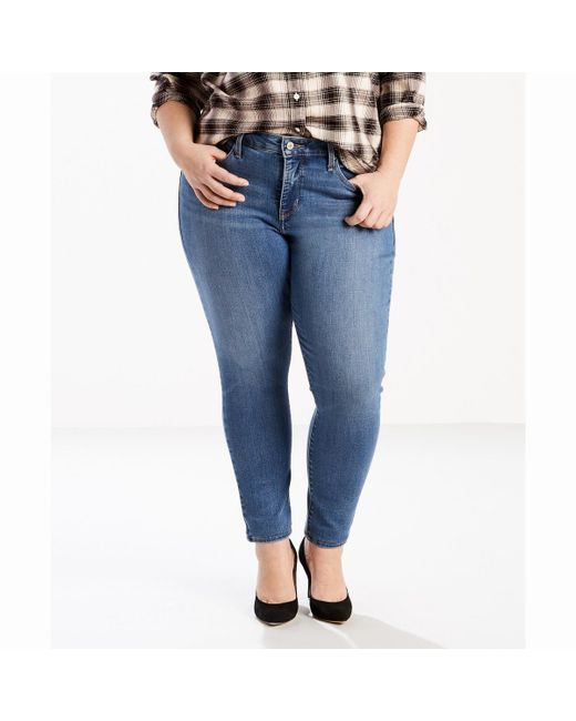 levi's plus 310 shaping super skinny jean