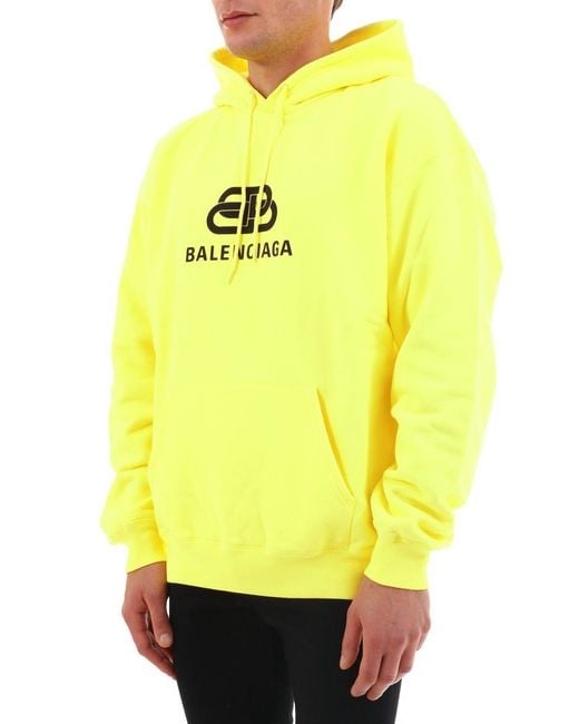 balenciaga hoodie neon