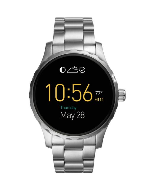 touch screen smart watch fossil