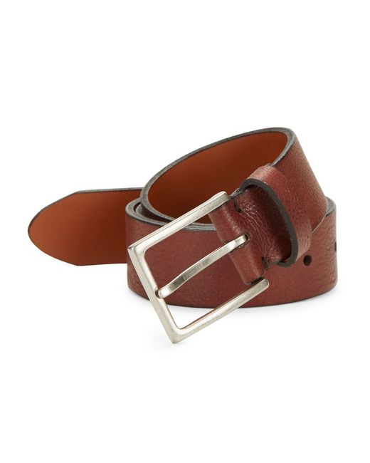 Bosca Leather Double Keeper Belt in Brown for Men - Save 14% | Lyst