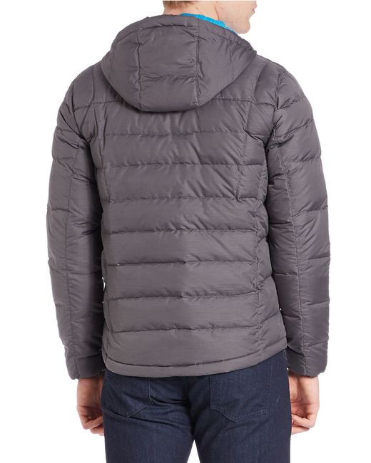 Spyder Quilted Down Jacket in Gray for Men Lyst