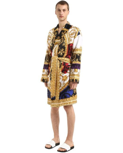 versace mens robe