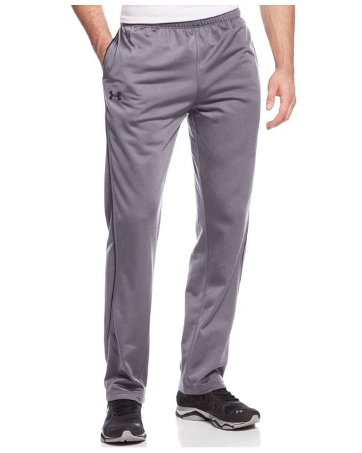 Under armour Loose-fit Fleece-lined Pants in Gray for Men | Lyst