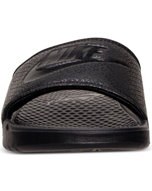 nike benassi jdi slides mens