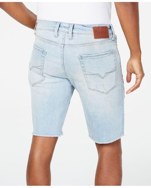 men's guess denim shorts