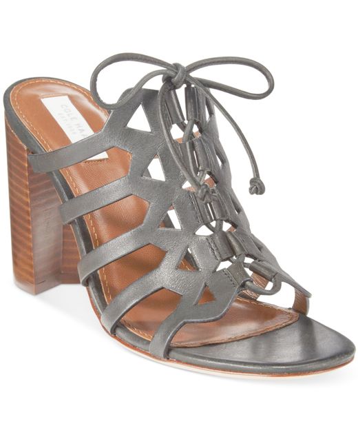 cole haan block heel sandals