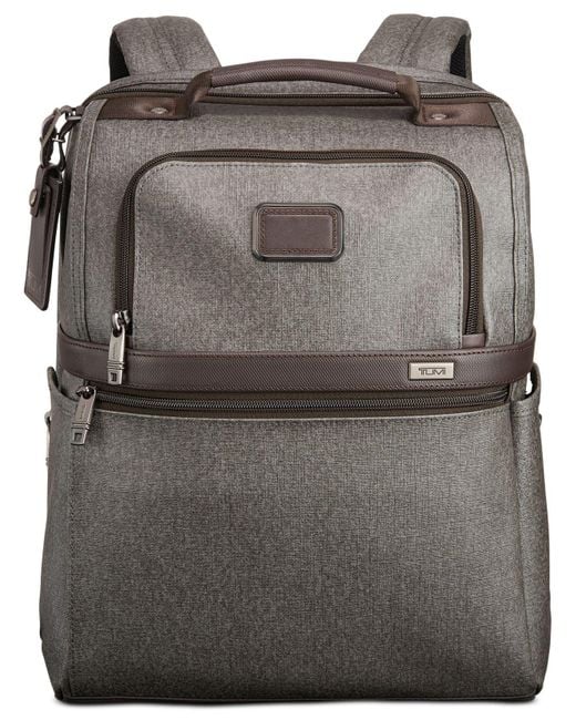 tumi earl grey backpack