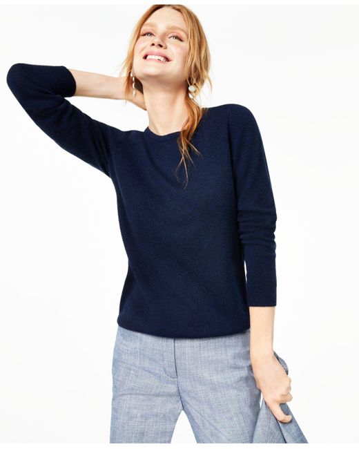 macys womens navy blue sweater