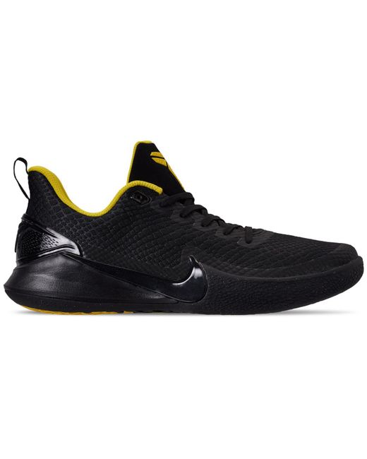 nike mamba rage black mens stores