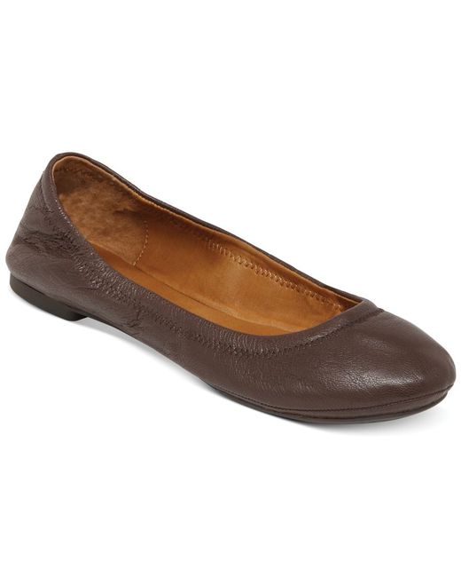 lucky brand emmie flats pewter