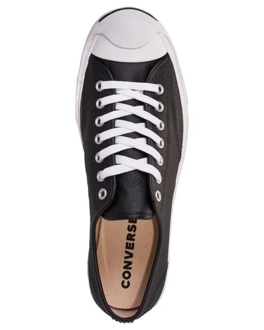 converse jack purcell tumbled leather ox