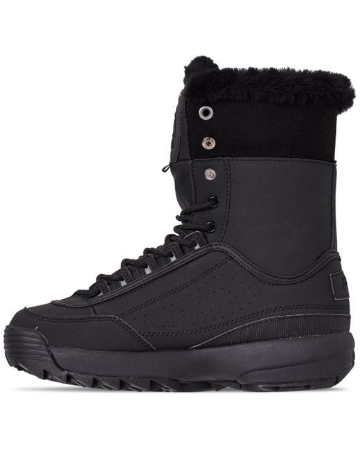 disruptor shearling boots