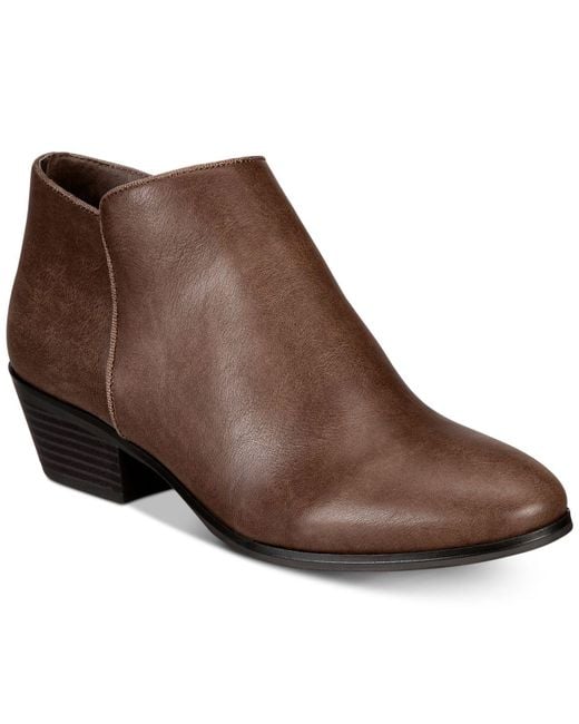 tan booties macys