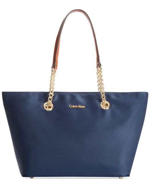 calvin klein tote nylon