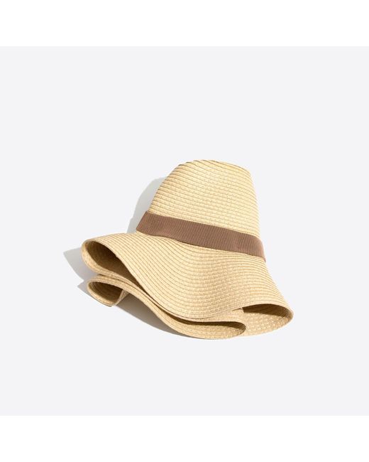 madewell packable mesa straw hat
