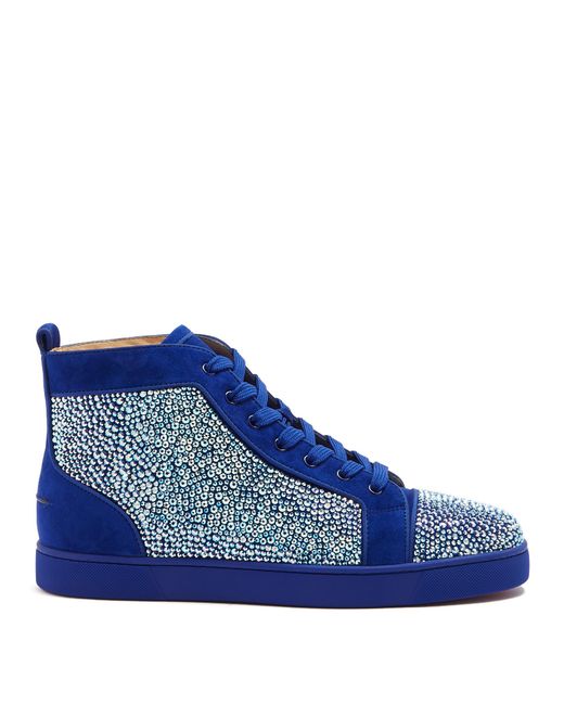 louboutin strass flats