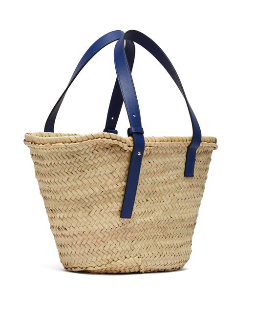 Loewe Medium Woven Basket Bag - Lyst